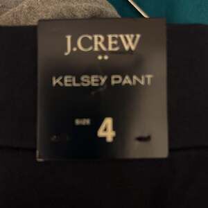 J.Crew Kelsey Women's Navy High Waist Flared Bootcut Trousers NWT